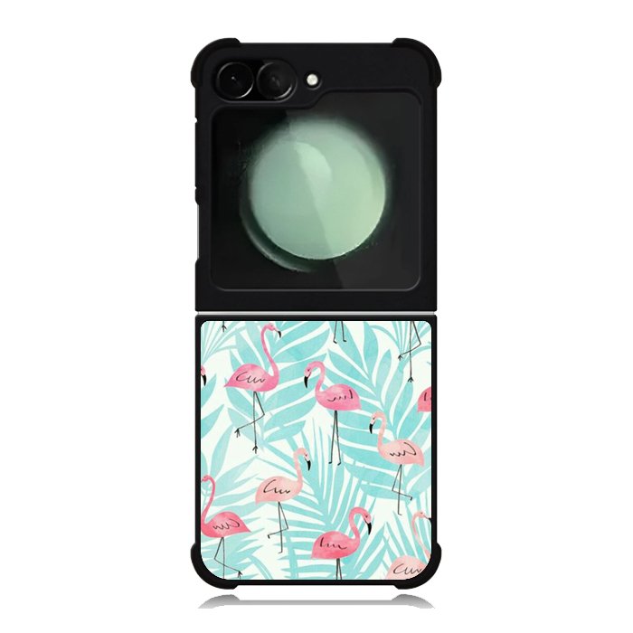 Flamingo Pattern Tropical Samsung Galaxy Z Flip 6 5G 2024 Case OV10856