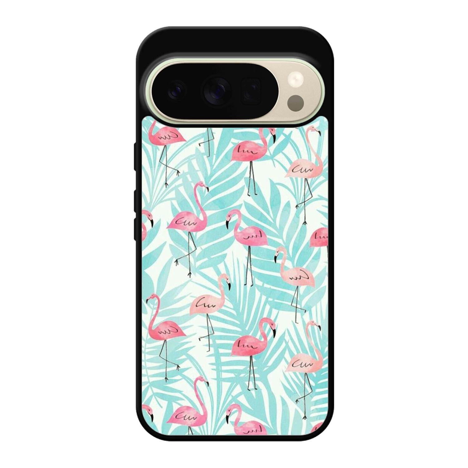 Flamingo Pattern Tropical Google Pixel 10 Pro XL Case QC10856