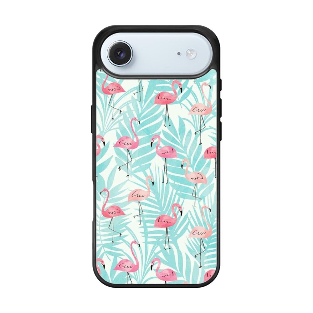 Flamingo Pattern Tropical iPhone Air Case QC10856