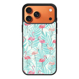 Flamingo Pattern Tropical iPhone 17 Pro Case QC10856