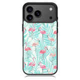 Flamingo Pattern Tropical iPhone 17 Pro Case RC10856