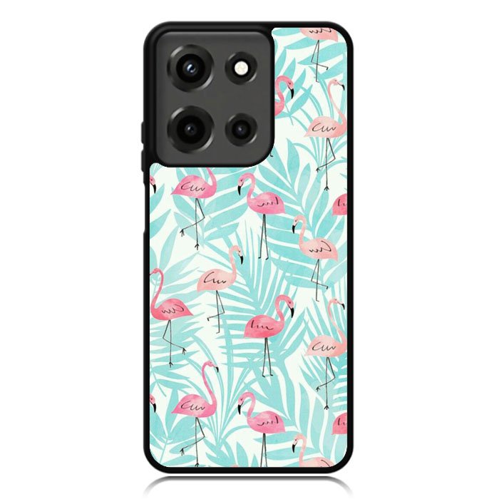 Flamingo Pattern Tropical Motorola Moto G 5G 2025 Case OV10856