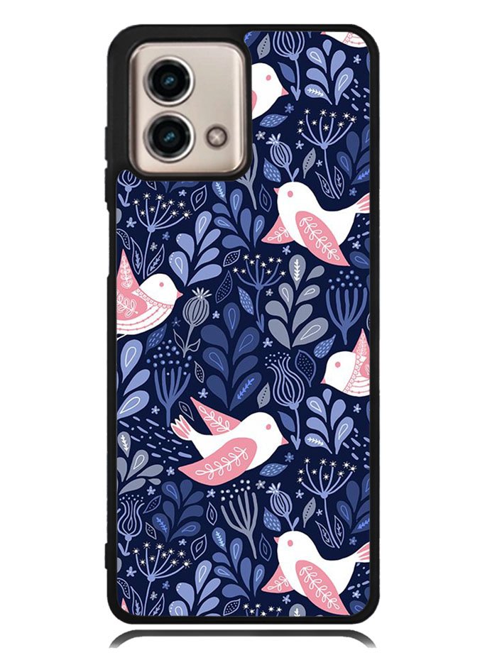 Bird Flower Pattern Motorola Moto G Stylus 5G 2023 Case OV10906