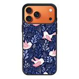 Bird Flower Pattern iPhone 17 Pro Max Case QC10906