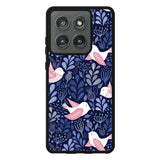 Bird Flower Pattern Motorola Moto Edge 2025 Case QC10906