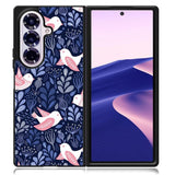 Bird Flower Pattern Samsung Galaxy Z Fold 7 Case OV10906
