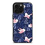 Bird Flower Pattern iPhone 16 Pro Max Case OV10906