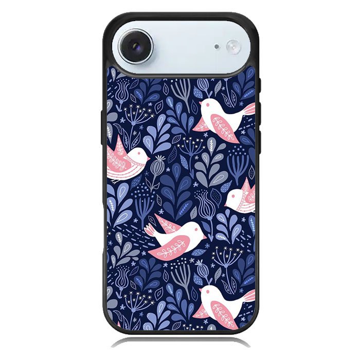 Bird Flower Pattern iPhone 17 Air Case OV10906