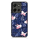 Bird Flower Pattern Motorola Moto G 5G 2025 Case OV10906