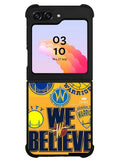 We Believe Golden State Warriors Samsung Galaxy Z Flip 5 5G 2023 Case