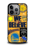 We Believe Golden State Warriors iPhone 16 Pro Max Case