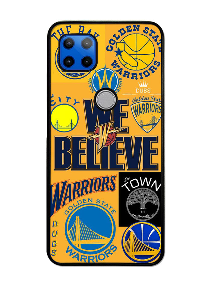 We Believe Golden State Warriors Motorola Moto G 5G Case , Moto One 5G Ace Case