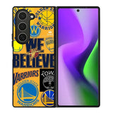 We Believe Golden State Warriors Samsung Galaxy Z Fold 6 Case