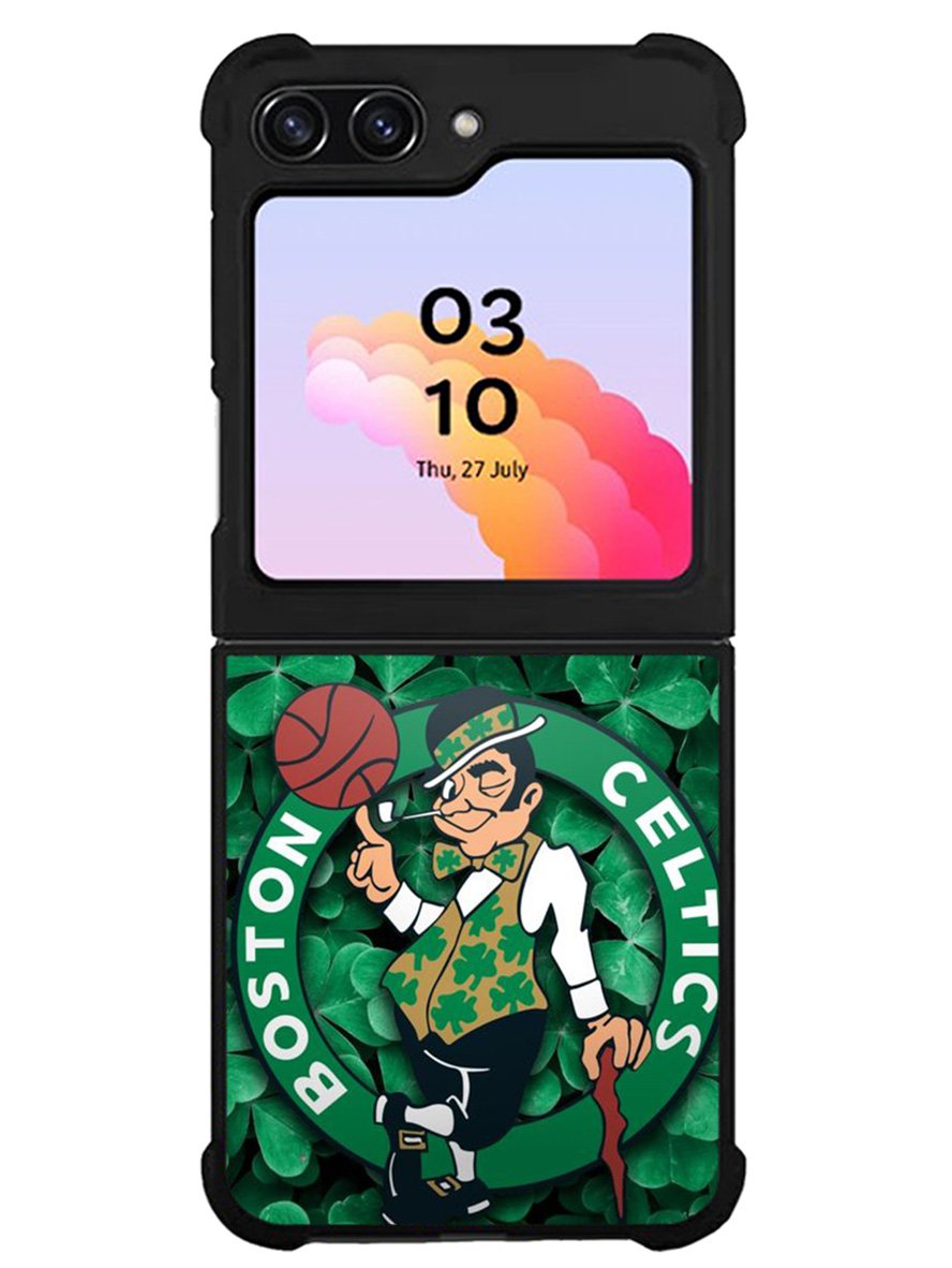 Boston Celtics Logo NBA Samsung Galaxy Z Flip 5 5G 2023 Case OV10662