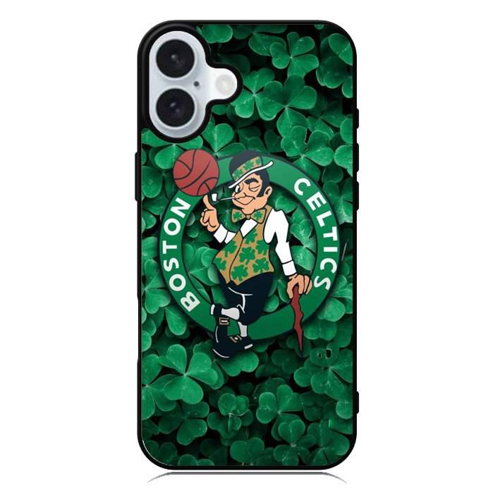 Boston Celtics Logo NBA iPhone 16 Plus Case QC10662