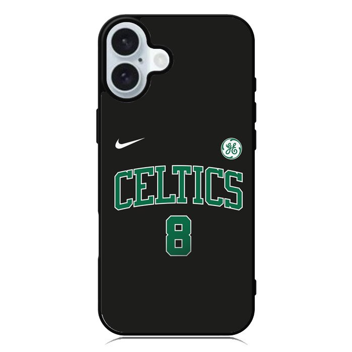 Boston Celtics Jersey iPhone 16 Plus Case QC10661