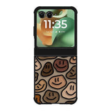 Brown Style Smile Motorola Moto RAZR 2025 Case OV10669