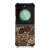 Brown Style Smile Samsung Galaxy Z Flip 6 5G 2024 Case OV10669