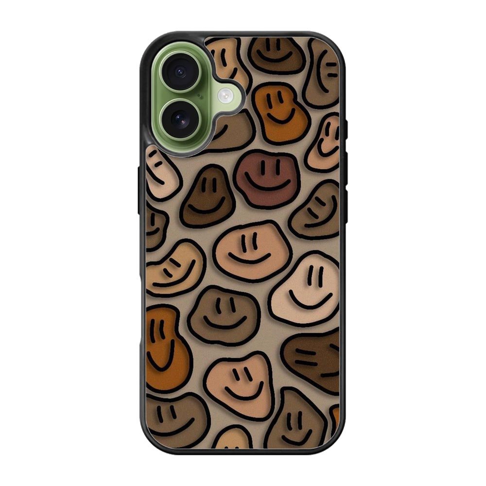 Brown Style Smile iPhone 17 Case QC10669