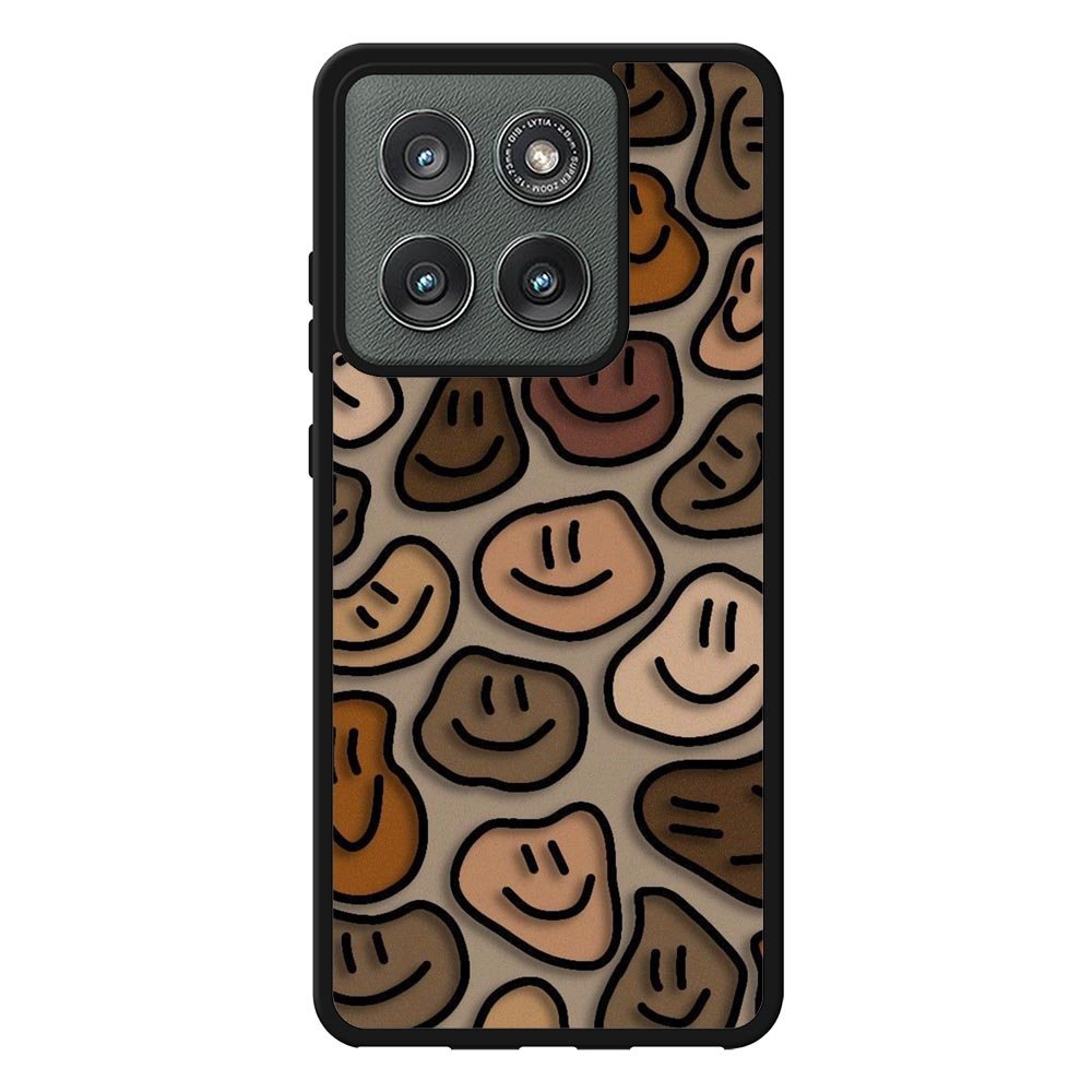 Brown Style Smile Motorola Moto Edge 2025 Case QC10669