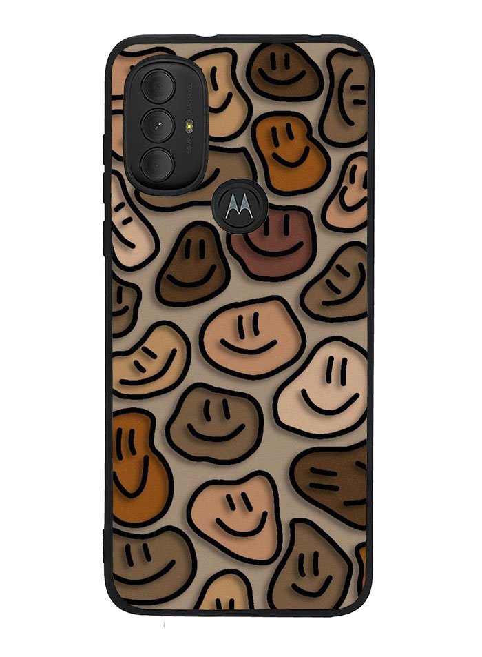 Brown Style Smile Motorola Moto G Pure 2021 , Moto G Power 2022 Case OV10669