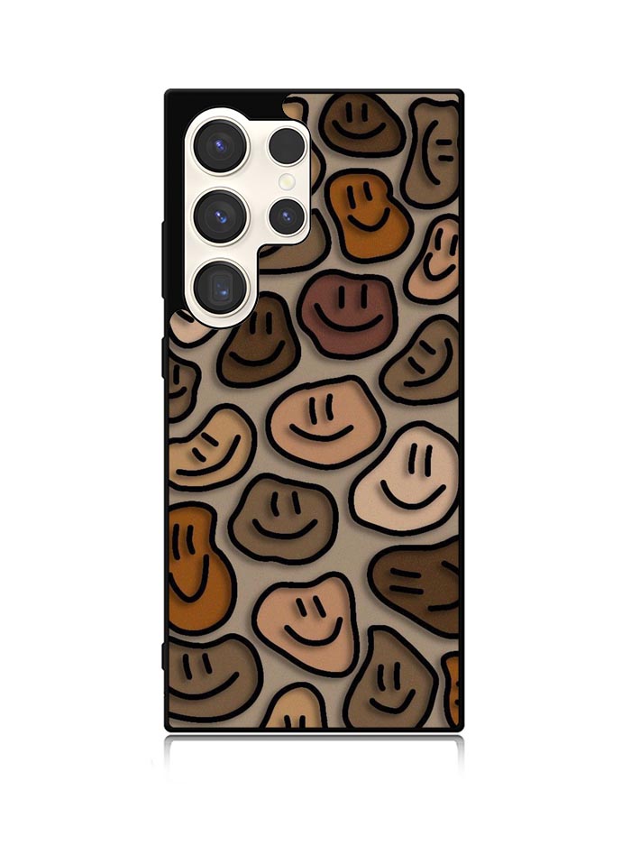 Brown Style Smile Samsung Galaxy S25 Ultra 5G Case QC10669