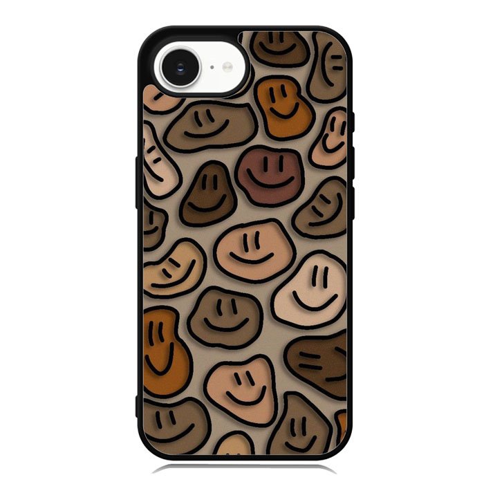 Brown Style Smile iPhone 16e Case OV10669