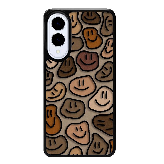 Brown Style Smile Samsung Galaxy S25 Edge 5G Case OV10669