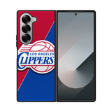 Los Angeles Clippers Logo Samsung Galaxy Z Fold 7 5G Case QC10619