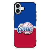 Los Angeles Clippers NBA Logo iPhone 16 Case QC10620