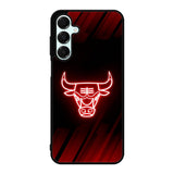 Chicago Bulls NBA Neon Logo Samsung Galaxy A16 Case OV10683