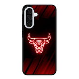 Chicago Bulls NBA Neon Logo Samsung Galaxy A36 5G Case RC10683