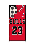 Chicago Bulls NBA Jersey Samsung Galaxy S25 Ultra 5G Case QC10682