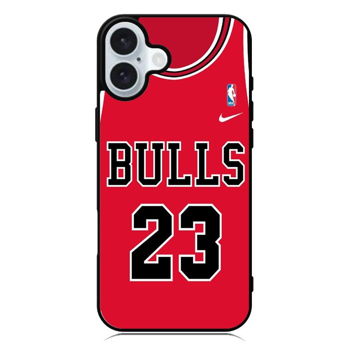 Chicago Bulls NBA Jersey iPhone 16 Plus Case QC10682