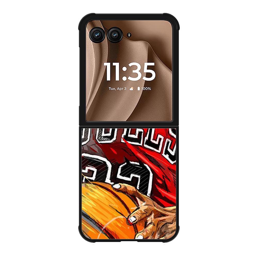 NBA Chicago Bulls Legends Motorola Moto RAZR Plus 2025 Case OV10510