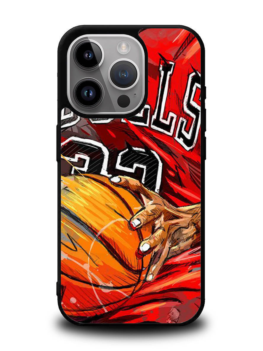 NBA Chicago Bulls Legends iPhone 16 Pro Max Case QC10510
