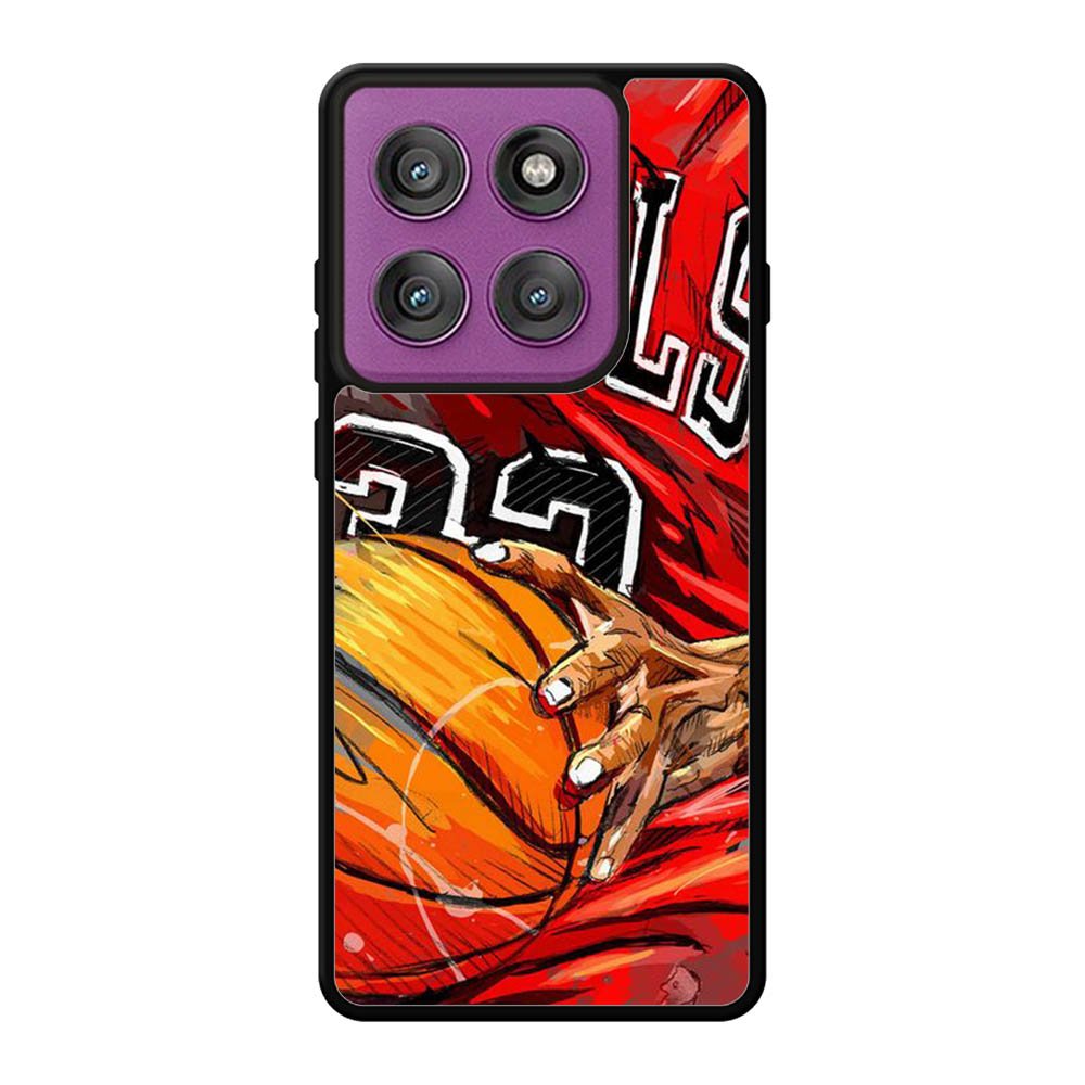 NBA Chicago Bulls Legends Motorola Moto Edge 60 Pro Case QC10510