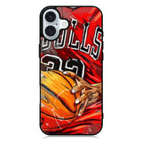 NBA Chicago Bulls Legends iPhone 16 Plus Case QC10510