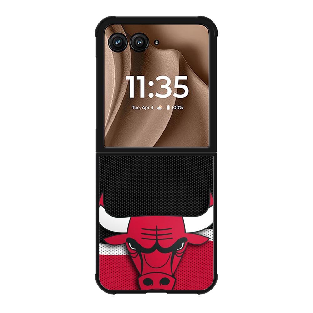 Chicago Bulls Logo NBA Motorola Moto RAZR Plus 2025 Case OV10681