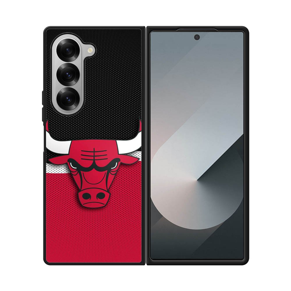 Chicago Bulls Logo NBA Samsung Galaxy Z Fold 7 5G Case OV10681