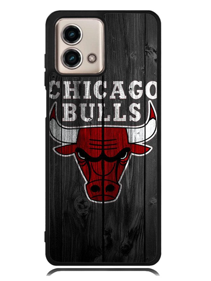 Chicago Bulls Wood Background Motorola Moto G Stylus 5G 2023 Case OV10688