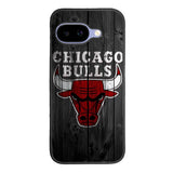 Chicago Bulls Wood Background Google Pixel 10A Case QC10688