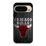 Chicago Bulls Wood Background Google Pixel 10 Pro Case QC10688