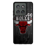 Chicago Bulls Wood Background Motorola Moto Edge 2025 Case QC10688