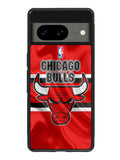 Chicago Bulls Flag Google Pixel 8A Case QC10679