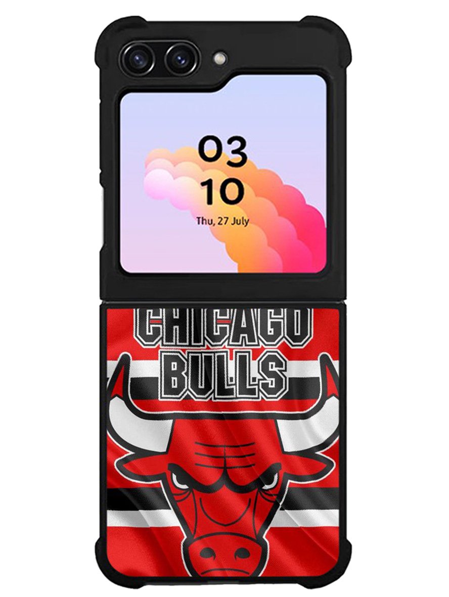 Chicago Bulls Flag Samsung Galaxy Z Flip 5 5G 2023 Case OV10679