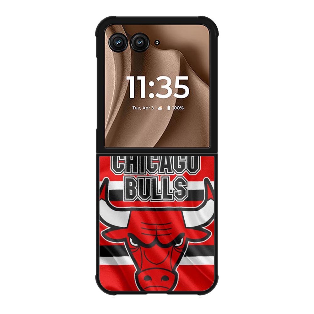 Chicago Bulls Flag Motorola Moto RAZR Plus 2025 Case OV10679