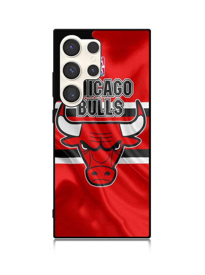 Chicago Bulls Flag Samsung Galaxy S25 Ultra 5G Case QC10679