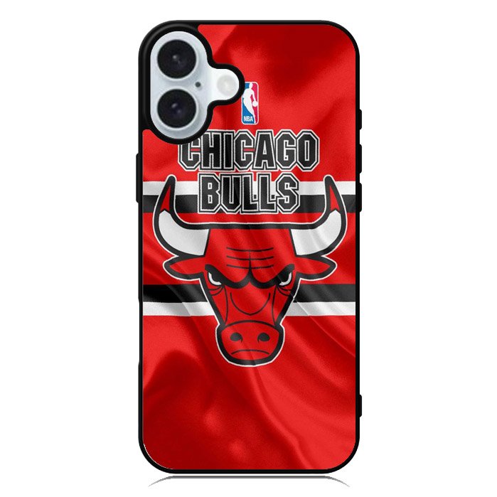 Chicago Bulls Flag iPhone 16 Case QC10679