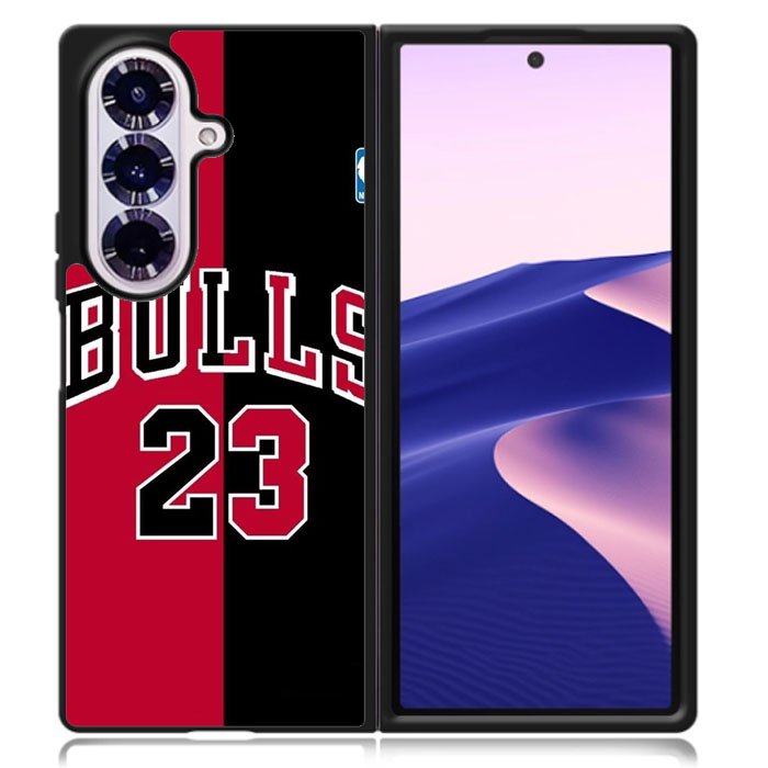 Bulls 23 NBA Samsung Galaxy Z Fold 7 Case OV10671
